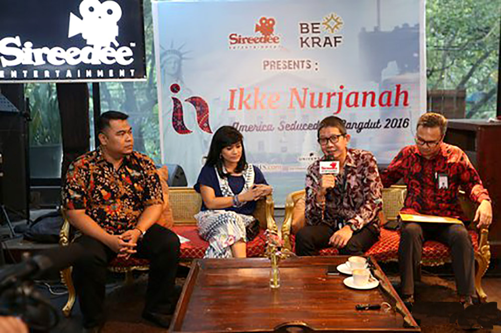 Dangdut singer Ikke Nurjanah to guest lecture in Pittsburg University