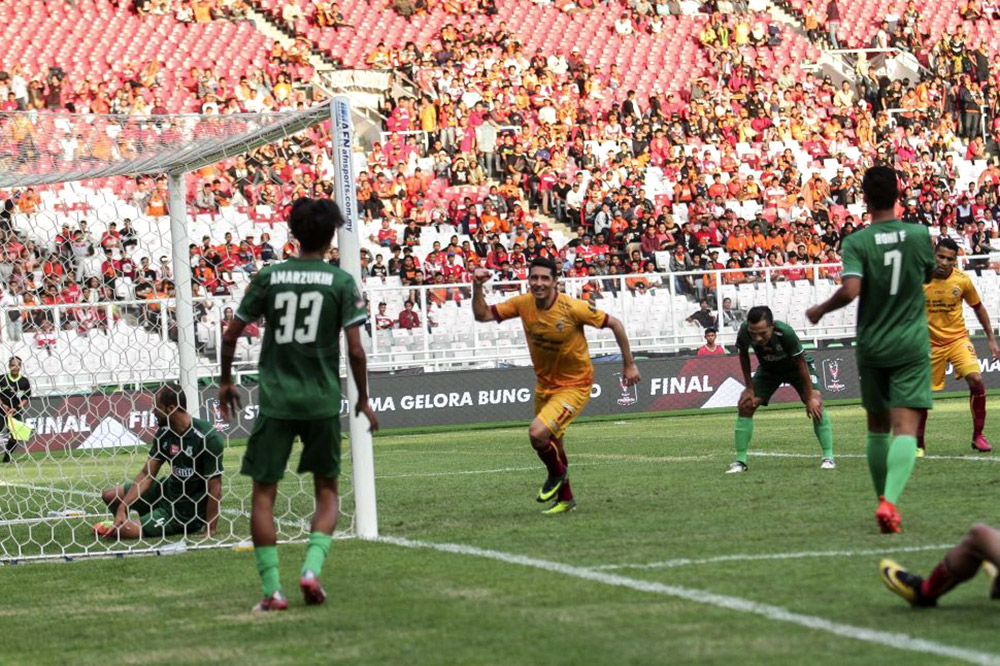 Hangtuah Dukung Langsung Sriwijaya di Gelora Bung Karno